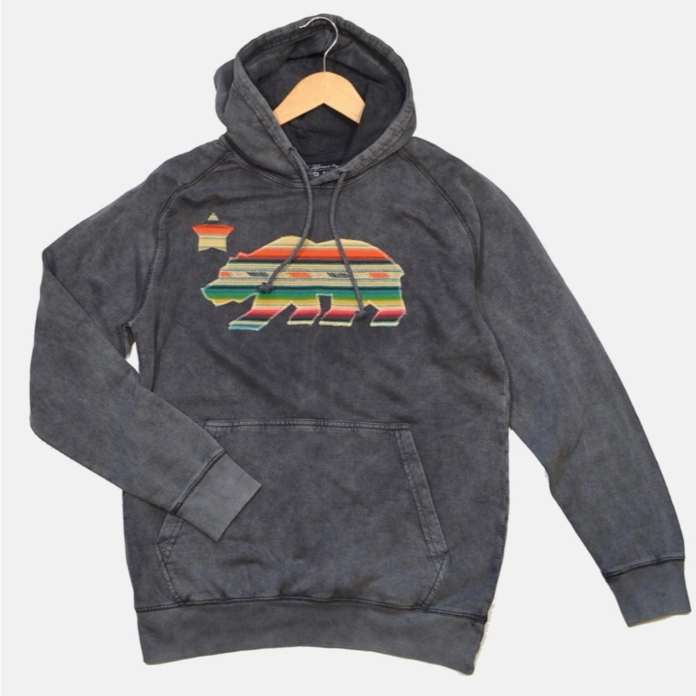 ADKTD Lifestyle California Black Hoodie Large